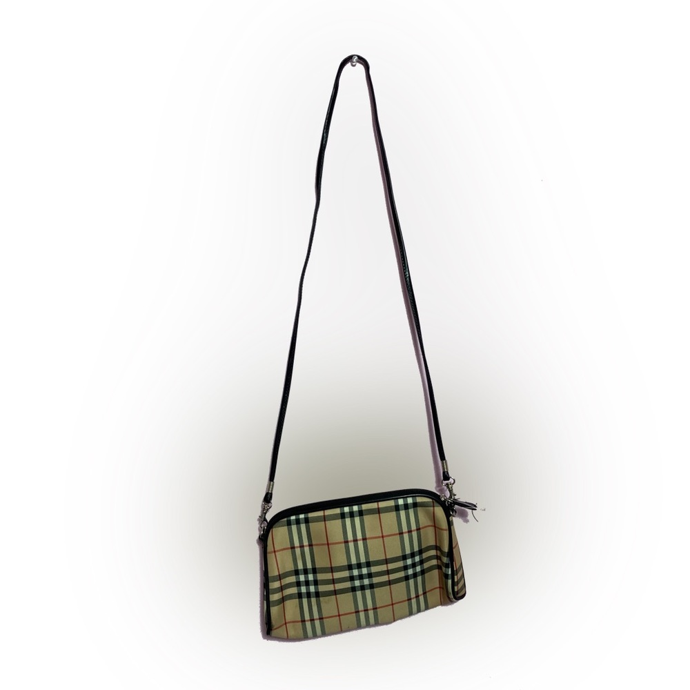 Design Plaid Printed Crossbody Purse